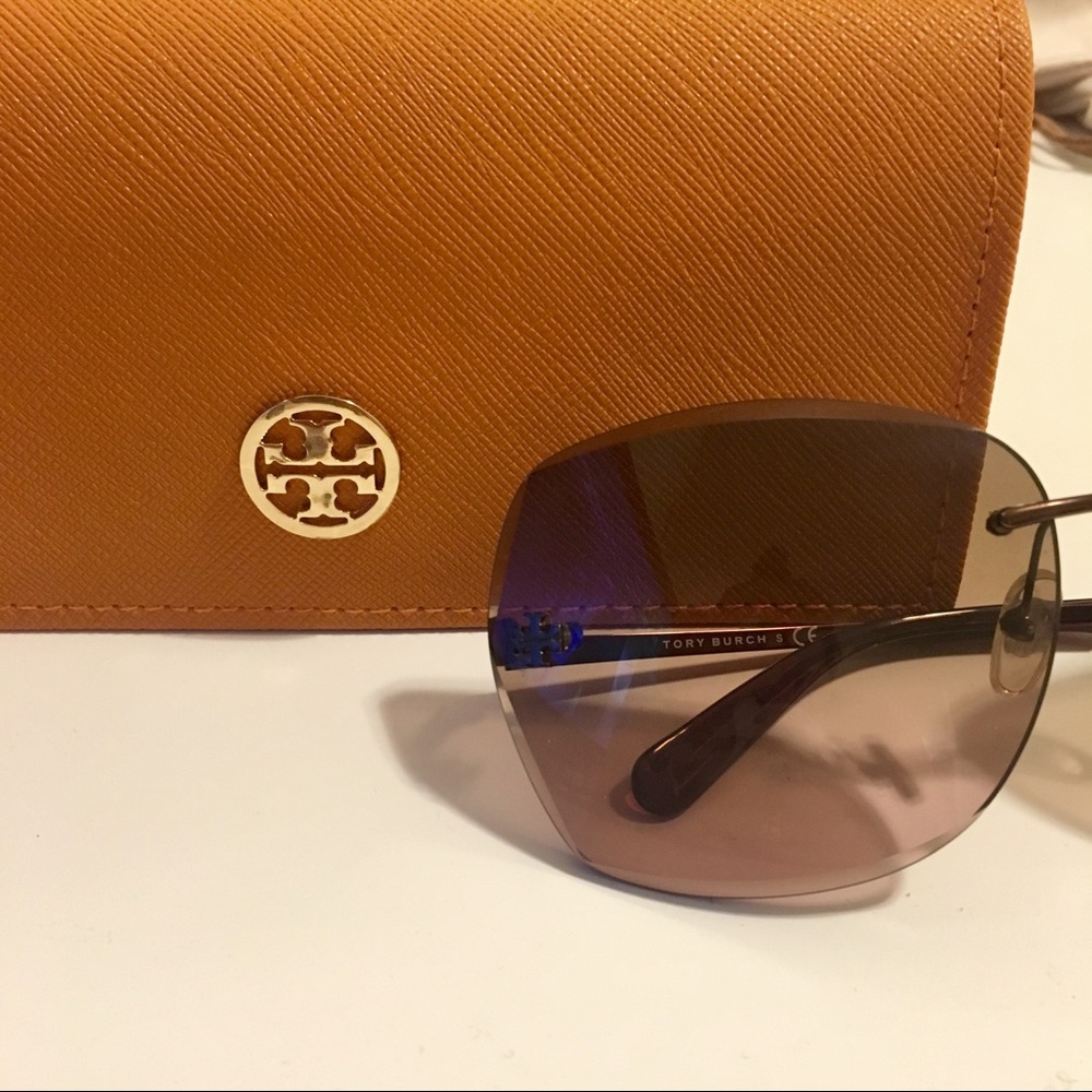 Tory Burch Purple Sunglasses